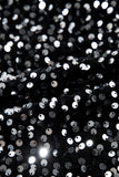 Black Sequin Crew Neck Top