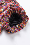 Floral Puff Sleeve Blouse