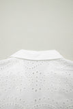 White Eyelet Embroidered Dress