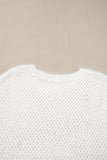 Eyelet Knit Top