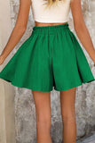 Frilled High Waist Ruffle Skirt