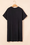 Nashville Crew Neck T Shirt Dress