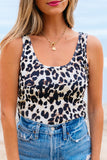 Leopard Sleeveless Bodysuit