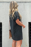 Nashville Crew Neck T Shirt Dress