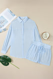 Blue Sheer 2 Piece Cover Up