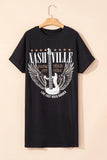 Nashville Crew Neck T Shirt Dress