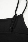 Spaghetti Strap Fit Cropped Top