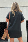 Nashville Crew Neck T Shirt Dress