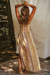 Boho Maxi Front Split Tank