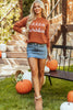 Hello Pumpkin Textured Sweater