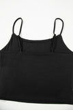 Spaghetti Strap Fit Cropped Top