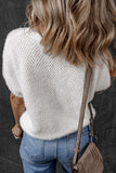 Eyelet Knit Top