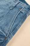 Dusk Blue Wash Straight Leg Jeans