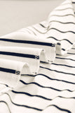 White Stripe Tank Dress