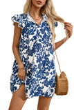 Floral Cap Sleeve Dress