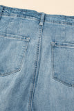 Dusk Blue Wash Straight Leg Jeans