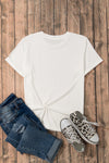 Casual Crew Neck Top | 4 Color