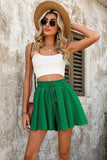 Frilled High Waist Ruffle Skirt