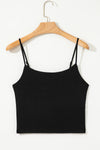 Spaghetti Strap Fit Cropped Top
