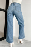 Dusk Blue Wash Straight Leg Jeans