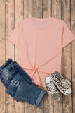 Casual Crew Neck Top | 4 Color