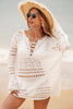 Bohemian Lace Detail Knit Cover Up