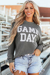 GAME DAY Long Sleeve Crewneck Top