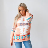 Bohemian Tribal Knit Sweater