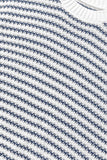Blue Stripe Knit Top