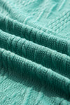 Light Teal Textured Cardigan w/ Pocket