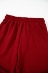 Red DahliaTop & Drawstring Pants Set