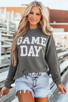 GAME DAY Long Sleeve Crewneck Top