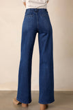 Dark Wash Mid Rise Jeans