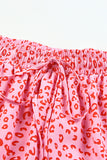 Leopard Tiered Maxi Skirt